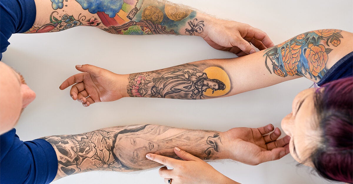 How to Cover a Tattoo with Makeup  TEMPTU Blog 