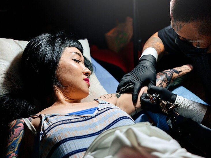 Why do some people feel unwell the day after long tattoo sessions  Quora