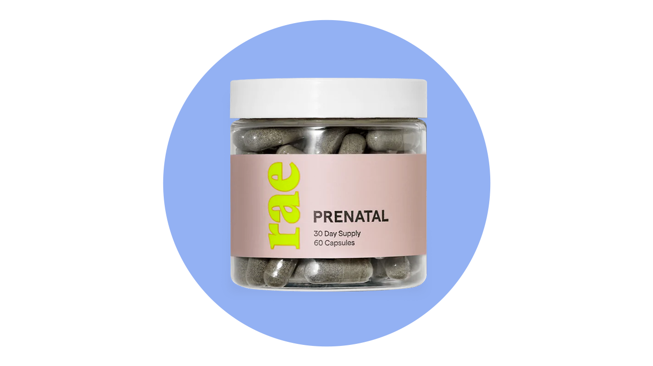 Rae Wellness prenatal vitamins 
