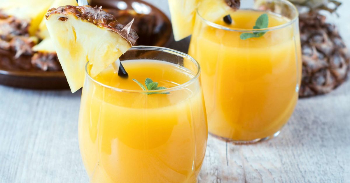 advantages of pineapple juice