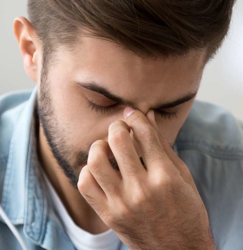 Bridge of nose pain: Causes and treatment